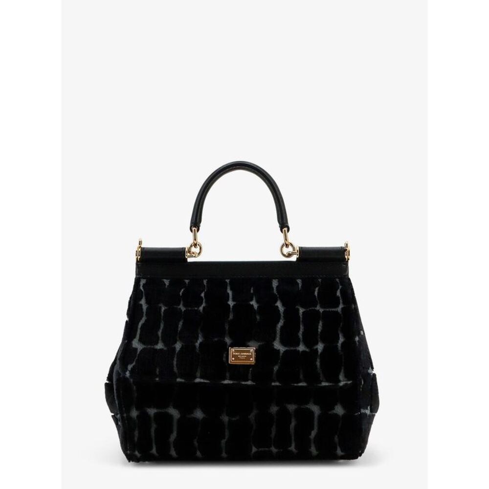 Dolce & Gabbana Women Sicily Velvet Handbag